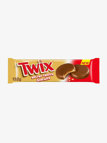 Twix Secret Centre Biscuits 132g