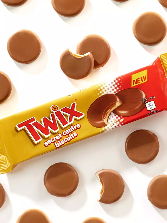 Twix Secret Centre Biscuits 132g