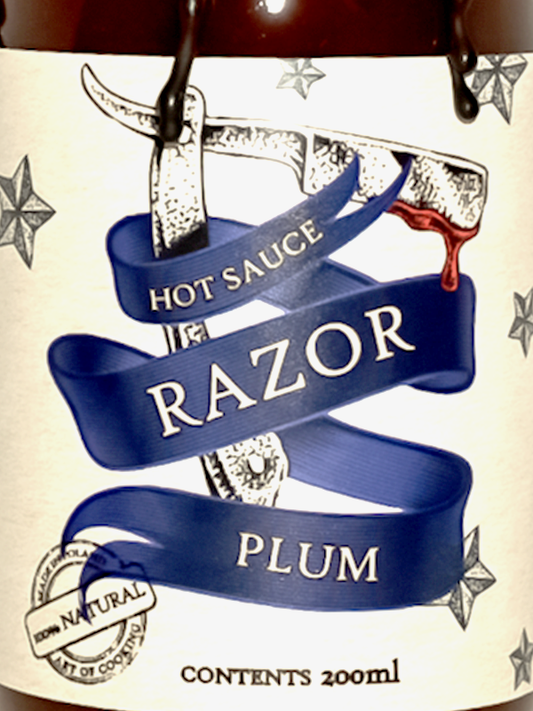 Razor Plum Hot Sauce 200ml
