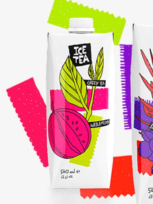 Ice Tea Πράσινο Τσάι & Καρπούζι 500ml τουαλέτα