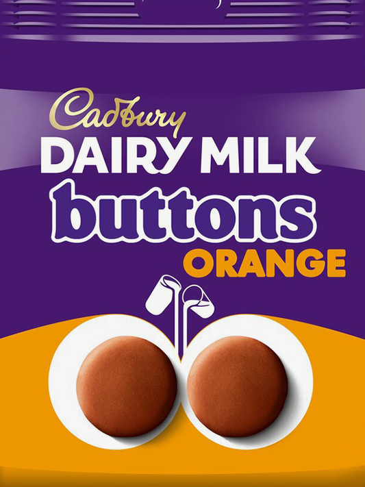 Cadbury Buttons Σοκολάτα Πορτοκάλι 95g