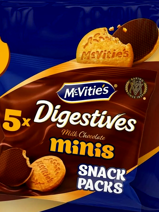 McVities Mini Chocolate Digestives 95γρ