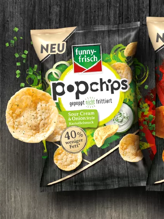 Popchips Sour Cream & Onion 80g