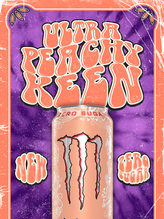 Monster Ultra Peachy Keen 473ml