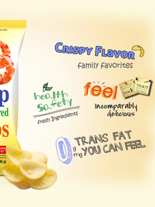 Shrimp Flavored Chips 75g