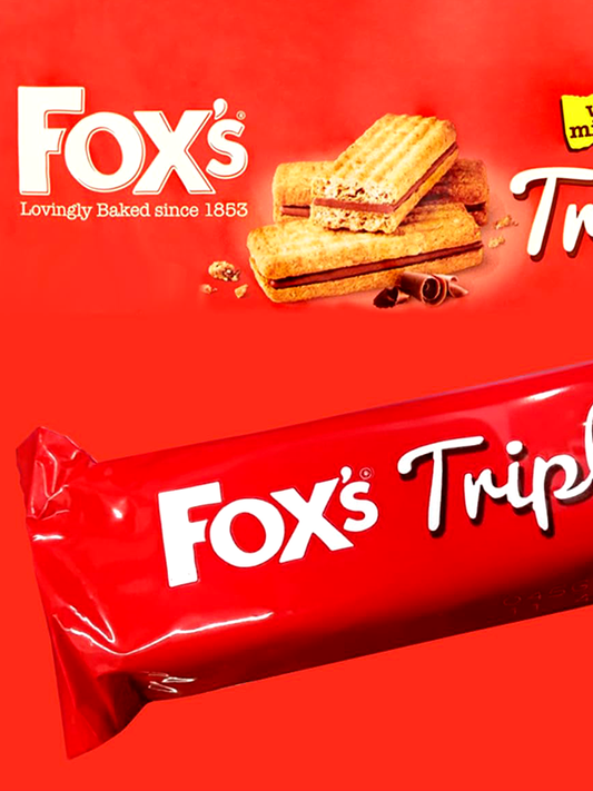 Fox's Triple Milk Chocolate Layered Biscuit Bar 133g