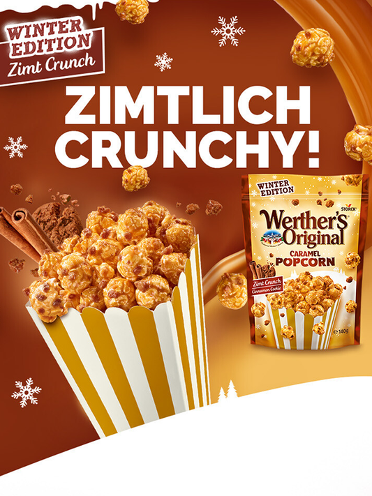 Werther's Popcorn Cookies & Cinnamon 140g