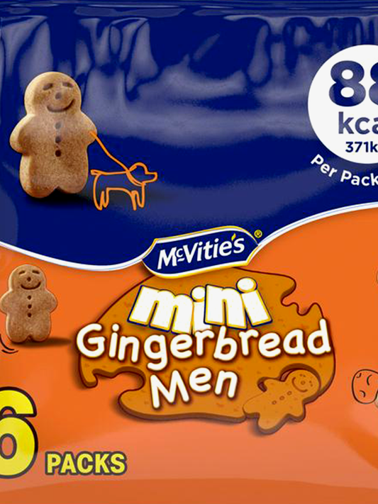 McVitie's Mini Gingerbread Men Μπισκότα 114g