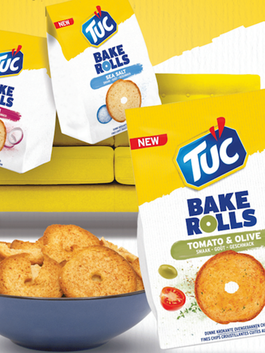 TUC Bake Rolls Tomato & Olive 150g