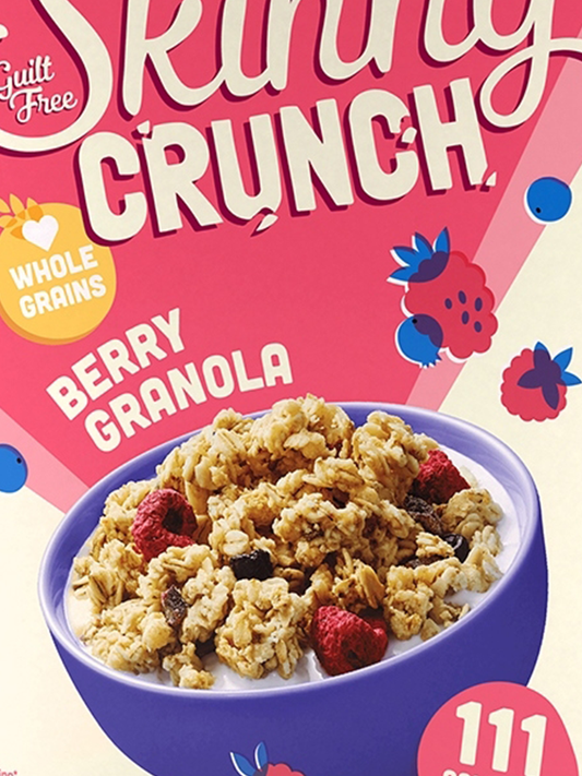 Skinny Cereal Berry Granola 375g