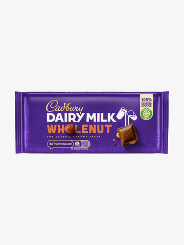 Cadbury Σοκολάτα με Ολόκληρα Φουντούκια 120g