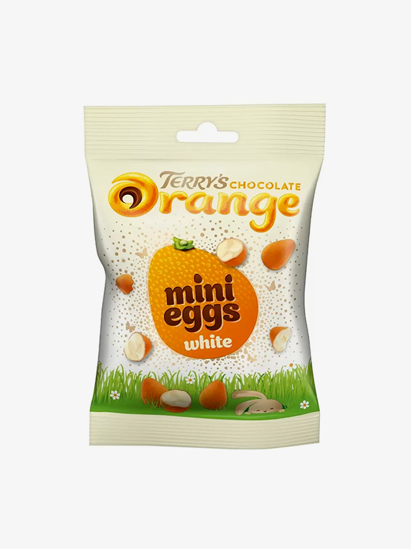 Terry's White Chocolate Orange Mini Eggs 80G