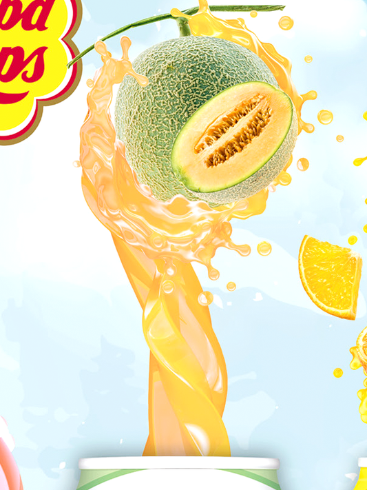 Chupa Chups Κρέμα Πεπόνι 350ml