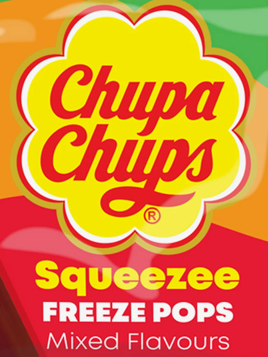 Chupa Chups Squeezee Freeze Pops 12x50ml