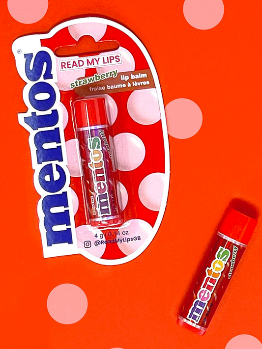 Mentos Strawberry Lip Balm 4g
