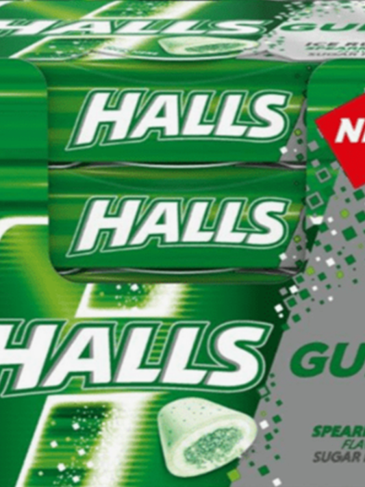 Halls Τσίχλα Δυόσμος 18g