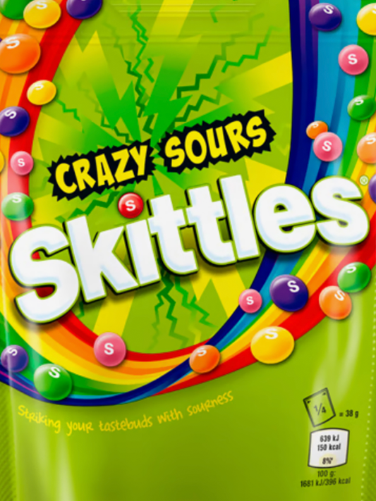 Skittles Crazy Sours 152g