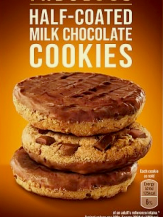 Fox's Half Coated Chunkie Cookie 180g