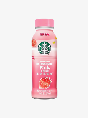 Starbucks Refresher Pink Drink Strawberry 270ml