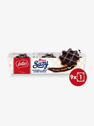 Lotus Mini Suzy Waffle Chocolate 292g