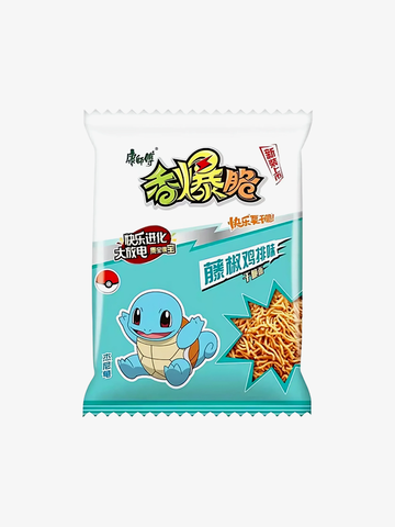 Pokémon Crispy Dry Snack Noodles Chilli Chicken Flavor 33g