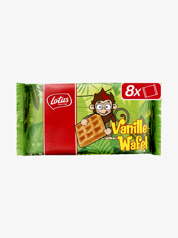 Lotus Mini Vanilla Waffles 224g