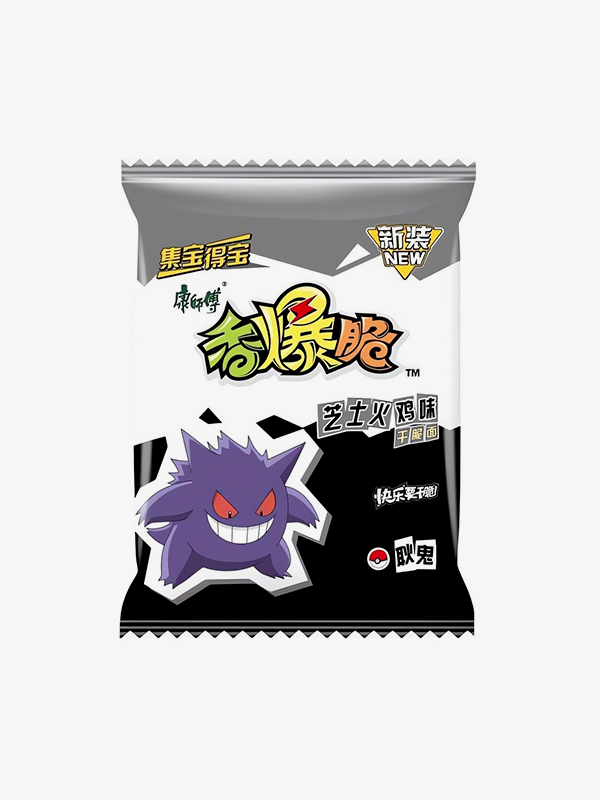 Pokémon Crispy Dry Snack Noodles Cheesy Turkey Flavor 33g