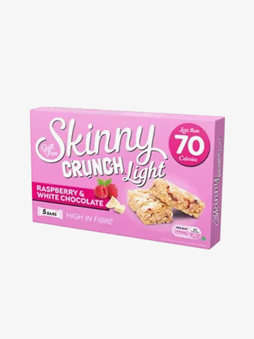 Skinny Crunch Light Raspberry & White Chocolate 100g