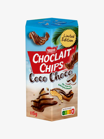 Nestle Chocolait Chips Καρύδα 115g