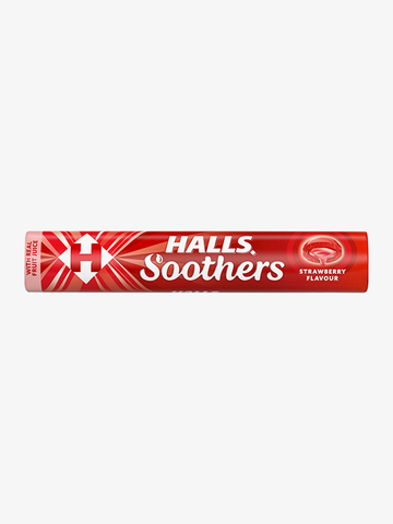 Halls Soothers Strawberry 45g