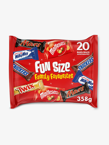 Mars Variety Fun Size Family Favourites 358g