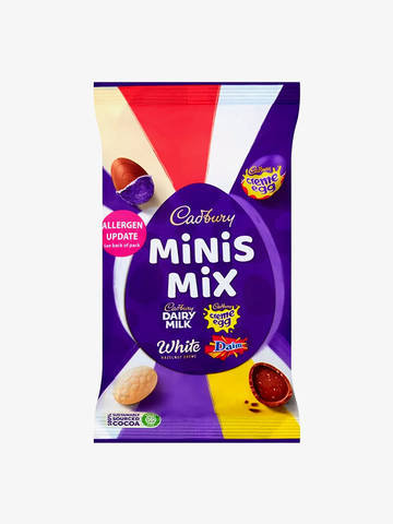 Cadbury Minis Mix Chocolate Eggs Bag 238g