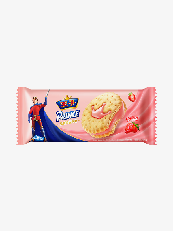 Prince Biscuit Strawberry 92g