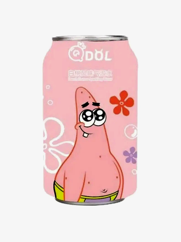 Qdol SpongeBob Sparkling Water Peach 330ml