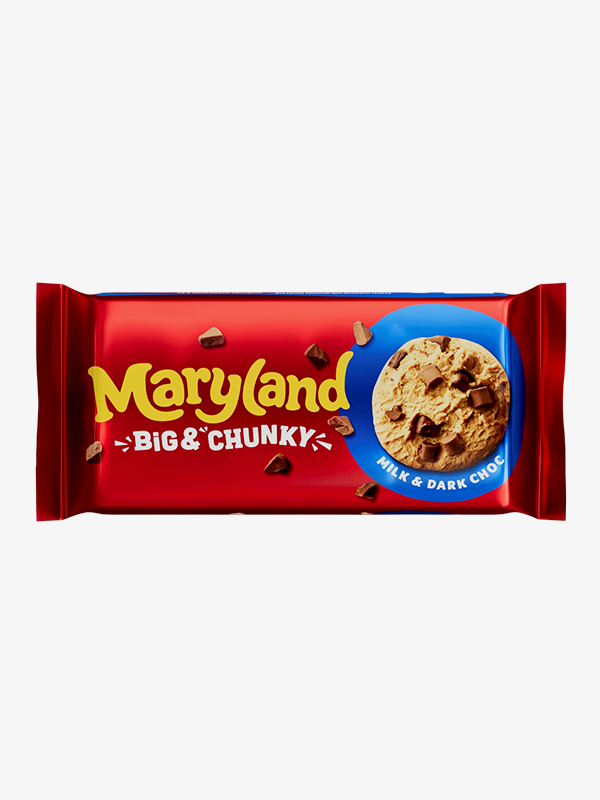 Maryland Big and Chunky Milk & Dark Choc 144g