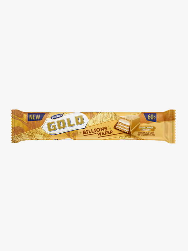 McVitie's Billionaire Gold Bar 40g