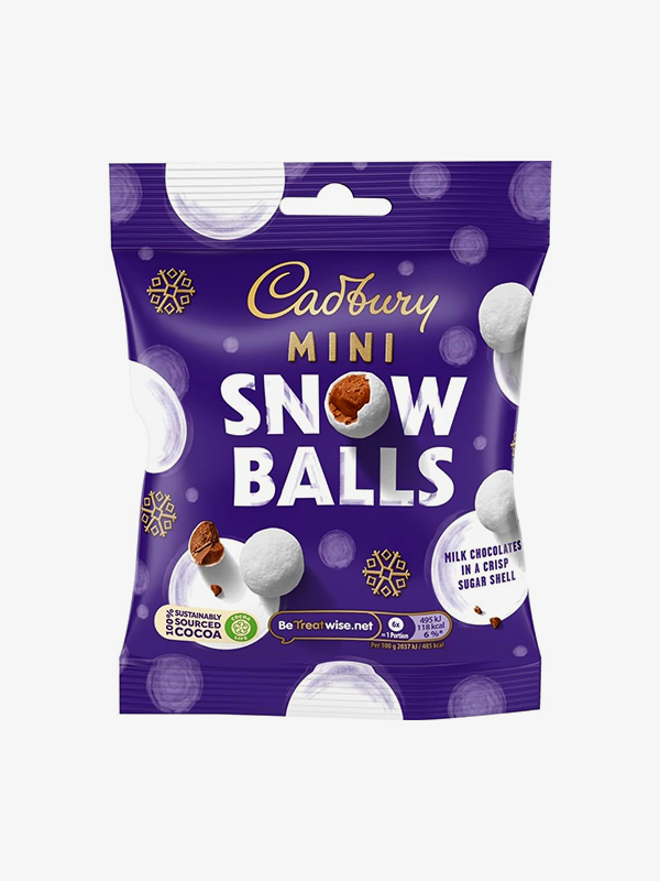 Cadbury Mini Snowballs 80g