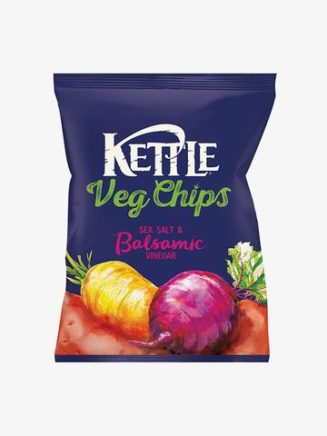 Kettle Veg Chips Sea Salt & Balsamic Vinegar 100g