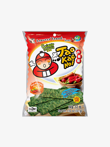 Taokaenoi Σνακ Φύκια Hot & Spicy 59g