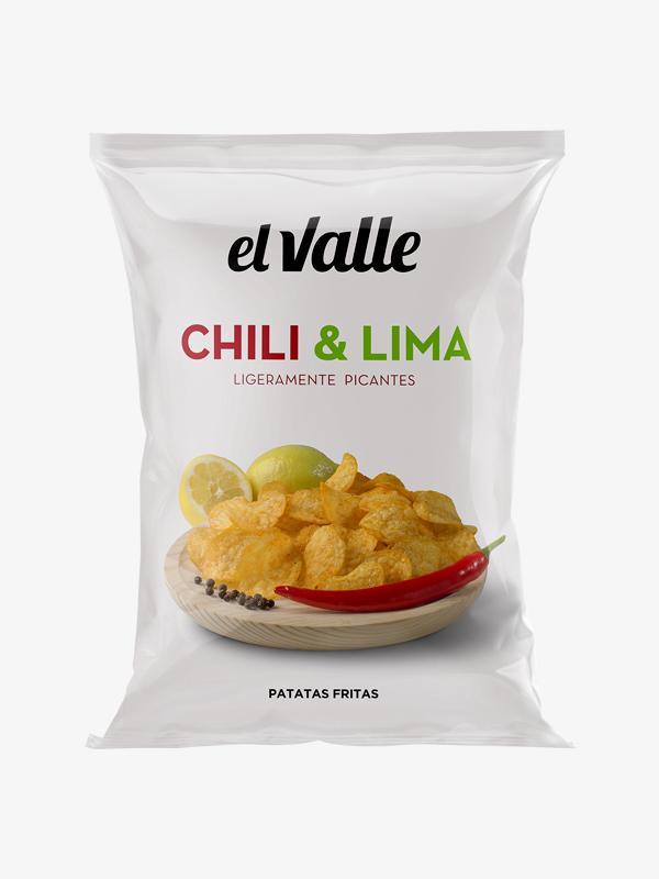 Chilli & Lime Chips 120g