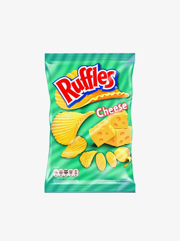 Cheese Ruffles Label Ruffles Cheese 140g