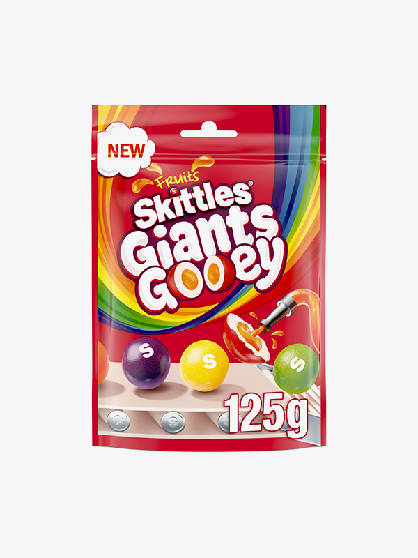 Skittles Fruits Giants Gooey 125g