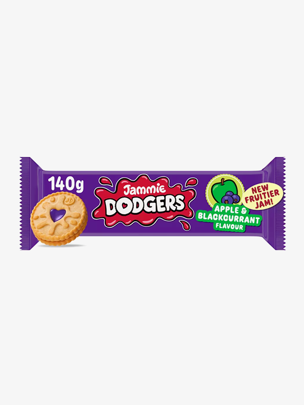 Burton's Jammie Dodgers Apple & Blackcurrant 140g