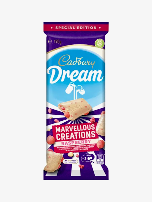 Cadbury Dream Marvellous Creations Raspberry 190g