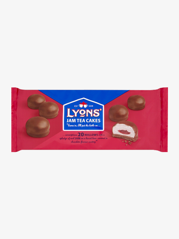 Lyons Jam Teacakes 100g