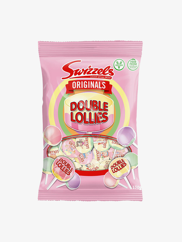 Swizzels Double Lollies Original 130γρ