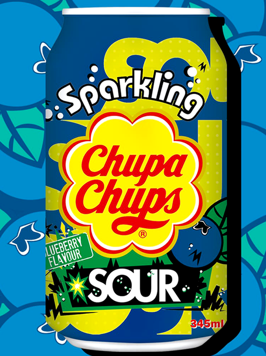 Chupa Chups Sour Blueberry 345ml