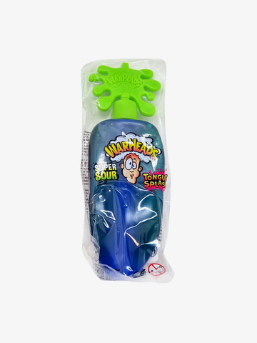 Warheads Super Sour Tongue Splash Gel Blue Raspberry 40g