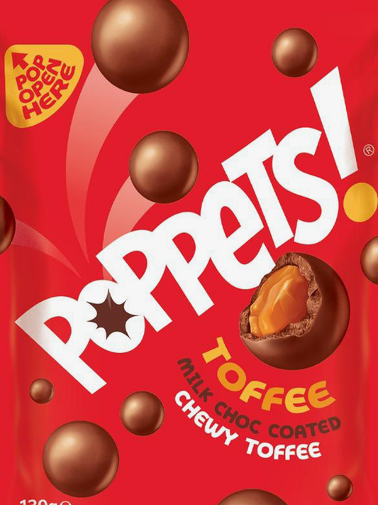 Poppets Toffee Pouch 100g