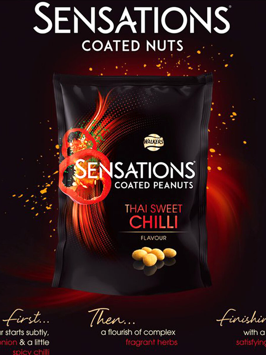 Sensations Thai Sweet Chilli Coated Sharing Peanuts 150g 